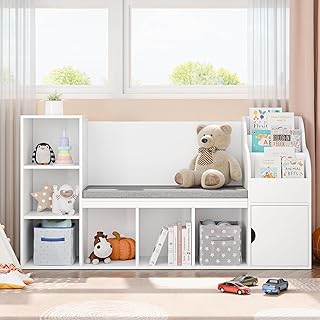 MU Kids Bookshelf with Nook
