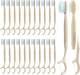 4-in-1 Biodegradable Travel Toothbrush