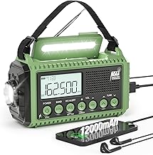 Emergency Solar-Crank Weather Radio