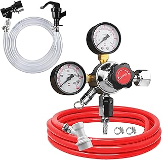 LUCKEG Dual Gauge CO2 Regulator