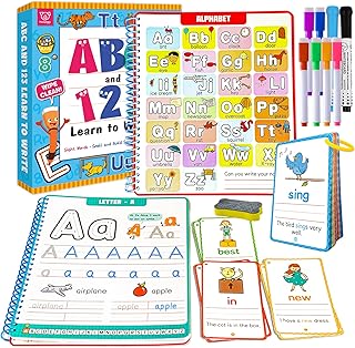 Preschool Reusable Tracing Book