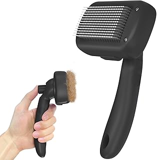 Self-Cleaning Pet Grooming Brush