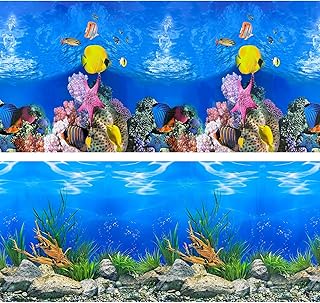 3D Aquatic Background Poster