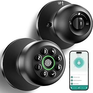 Smart Fingerprint Door Knob