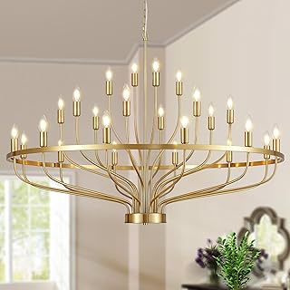 Gold Modern Vintage Chandelier