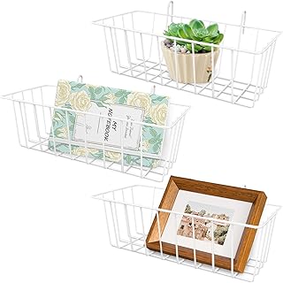 3-Pack Wall Hanging Wire Baskets