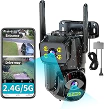 Dual Lens Outdoor WiFi Camera