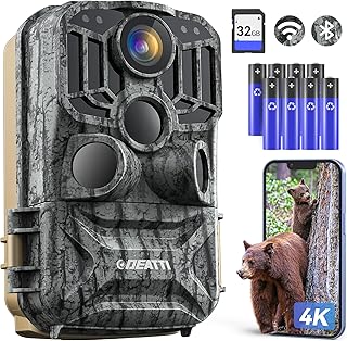 DEATTI 4K Wildlife Trail Camera