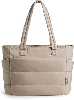 BAGSMART Lightweight Puffy Tote