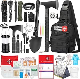 262Pcs Survival Gear Kit