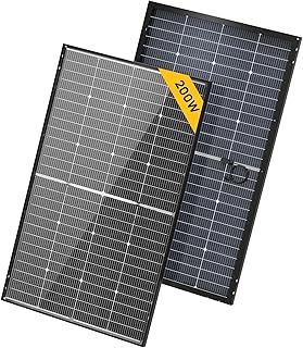 BougeRV 200W Bifacial Solar Panel