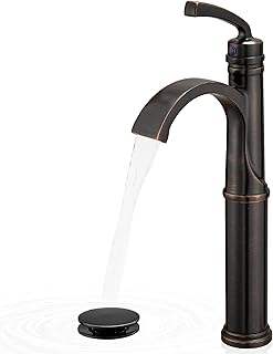 Bronze Waterfall Vessel Sink Faucet