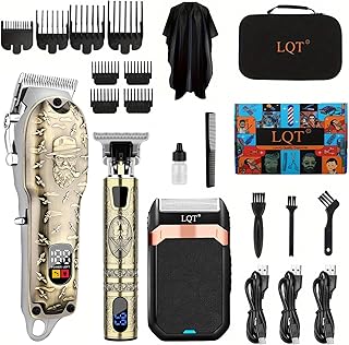 LED Display Hair Clipper Set