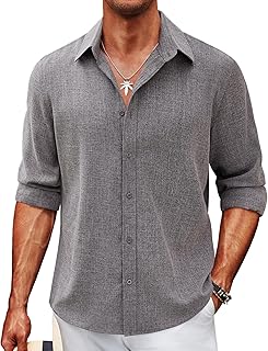COOFANDY Men's Casual Shirt