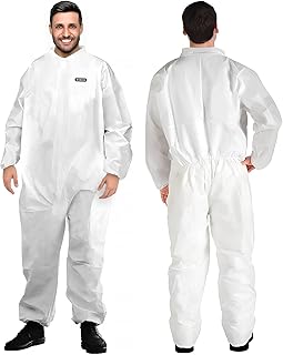 Hazmat Full Body Disposable Coverall