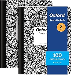Oxford Wide Ruled Composition Notebooks
