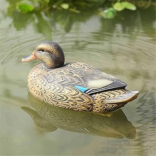 Duck Decoy Realistic Plastic Floating Duck Hunting Decoy Garden Outdoor Decoration