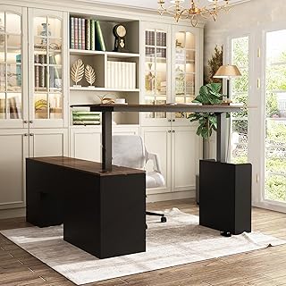 Homsee Electric Standing L-Desk