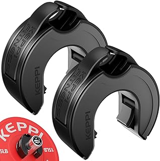 KeppiFitness Magnetic Barbell Clamps