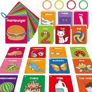 Toddler Cognitive Learning Flashcards