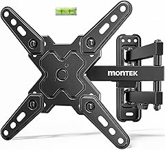 monTEK Full Motion TV Wall Mount Bracket for Most 13-43 Inch LED LCD Flat Screen TVs & Monitors, Swivel Tilt Extension Rotation with Articulating Arms, TV Mount Max VESA 200x200mm, up to 44lbs
