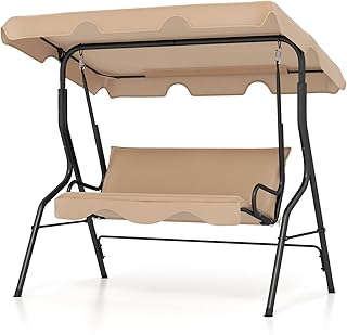 Tangkula 3-Seat Patio Swing