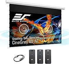 Elite 110-Inch Motorized Projector Screen