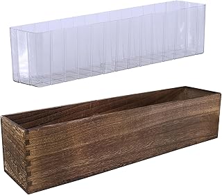 Winlyn Rustic Wooden Planter Box