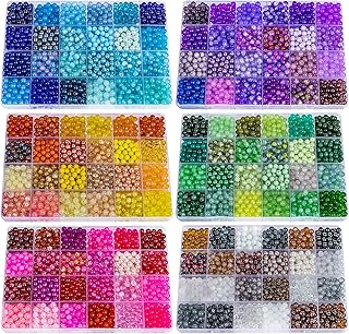XSEINO Glass Beads Bracelet Kit