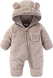 AiWMGL Baby Bear Winter Romper