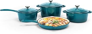 QuliMetal 7Pcs Cast Iron Set
