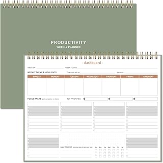Weekly Productivity Notepad