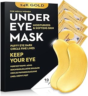 24K Gold Eye Brightening Patches