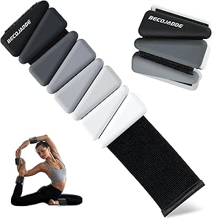 Ankle Weights for Women Wrist Weights Set of 2 (1 lb/2 lbs Each) Adjustable Arm Leg Weight for Womens Men Suitable for Walking Swimming Running Pilates Yoga Gym