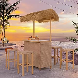 Grand Patio Tiki Bar Set