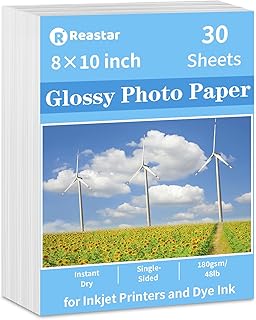 Glossy Inkjet Photo Printer Paper
