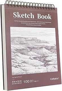 Crehatos Spiral Bound Sketchbook