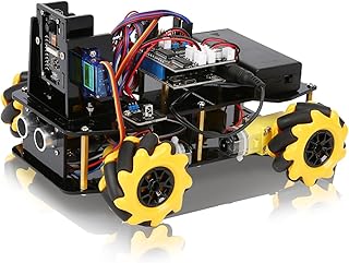 Robot Kit with 3MP Camera, Robotics Kit for Kids Ages 8–12 12-16 Compatible with Arduino & Scratch, App & Remote Control, STEM Toys Coding Robot Kit, Gift for Kids, Teens and Adults