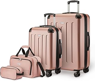 Amazon Basics 4-Piece Luggage Set