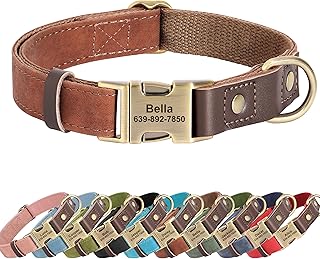 Customized PU Leather Dog Collar