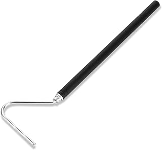 40 Inch Snake Hook, Stainless Steel Extensible Grappling Hook, Pick-Up Handling Tool, Pet Snake Accessories, Pool Skimmer Basket Hook