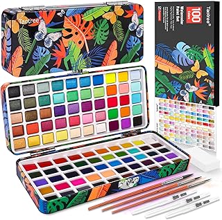 Taotree 100 Colors Watercolor Set