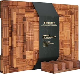 Bamboo Kitchen Cutting Board Set