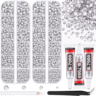 Silver Rhinestones Craft Set