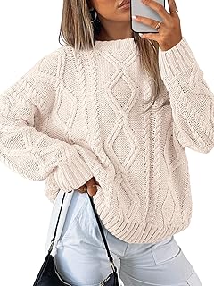 Trendy Queen Cable Knit Sweater