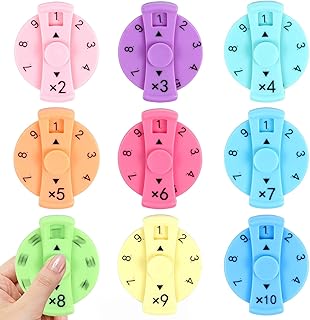 Math Learning Fidget Spinners