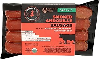 Charcutnuvo Organic Smoked Beef Sausage