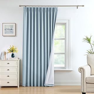 Dusty Blue Blackout Curtains