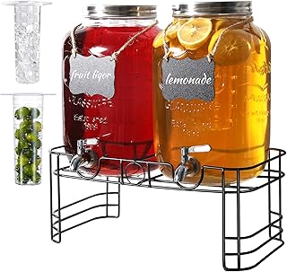Glass Party Beverage Dispensers