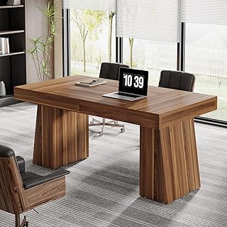 Tribesigns Mid-Century Executive Desk
